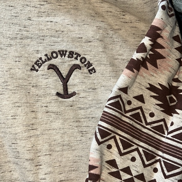 Yellowstone Aztec Hoodie - Picture 2 of 3